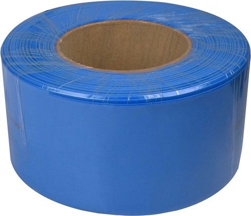 Термоусадочная трубка 80,0/40,0 синяя (бухта 25м) - фото 159994