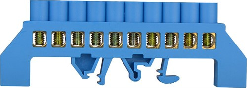 Шина на нулевая на 10 отверстий, в изолированном корпусе, ВС–3В - фото 161902