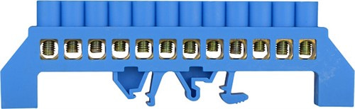 Шина на нулевая на 12 отверстий, в изолированном корпусе, ВС–3В - фото 161905