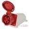 Силовая розетка 63А, 380В, 4 полюса, стационарная, e.socket.pro.4.63 - фото 51298 Силовая розетка 63А, 380В, 4 полюса, стационарная, e.socket.pro.4.63 - фото 51298