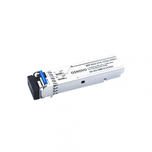 Оптический SFP-модуль Osnovo SFP-S1LC13-G-1310-1550-I Оптический SFP-модуль Osnovo SFP-S1LC13-G-1310-1550-I