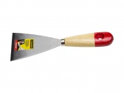 STAYER MAXFlat, 70 мм, усиленное стальное полотно, деревянная ручка, шпатель для удаления ржавчины (1002-70)