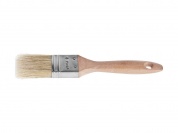 ЗУБР УНИВЕРСАЛ, 38 мм, 1.5, светлая натуральная щетина, деревянная ручка, все виды ЛКМ, плоская кисть (01005-038)