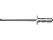 ЗУБР 4.8 x 10 мм, Al5052, 500 шт, многозажимные алюминиевые заклепки, Профессионал (31311-48-10)