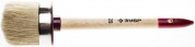 ЗУБР УНИВЕРСАЛ 20 мм, светлая натуральная щетина, деревянная ручка, Круглая кисть, МАСТЕР (01501-20)