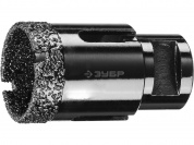 ЗУБР АВК, d 35 мм, (М14, 15 мм кромка), вакуумная алмазная коронка, Профессионал (29865-35)