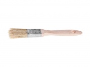 ЗУБР УНИВЕРСАЛ, 20 мм, 3/4″, светлая натуральная щетина, деревянная ручка, все виды ЛКМ, плоская кисть (01005-020)