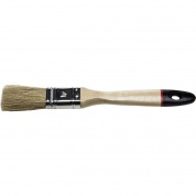 STAYER UNIVERSAL - EURO, 20 мм, 3/4″, светлая натуральная щетина, деревянная ручка, все виды ЛКМ, плоская кисть (0102-020)