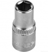 ЗУБР FLANK, 1/4″, 7 мм, торцовая головка (27715-07)