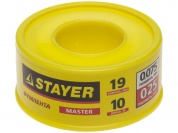 STAYER 0.075 мм х 19 мм х 10 м, 0.25 г/см3, ФУМ лента (12360-19-025)