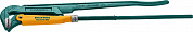 KRAFTOOL PANZER-90, №5, 4″, 745 мм, трубный ключ с прямыми губками (2734-40)
