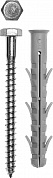 ЗУБР 10 x 115 мм, фасадный дюбель нейлон/цинк, 50 шт (4-301475-10-115)