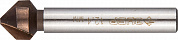ЗУБР Кобальт, 12.4 x 56 мм, для раззенковки М3, кобальтовое покрытие, конусный зенкер, Профессионал (29732-6)