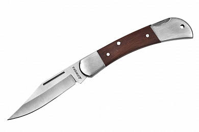 Купить STAYER 82 мм, средний, с деревянными вставками, складной нож, Professional (47620-1) в интернет-магазине zubr-vrn в Воронеже