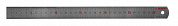 ЗУБР длина 0.30 м, усиленная нержавеющая линейка (34280-0.9-030)
