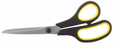 Купить STAYER 215 мм, изогнутые двухкомпонентные ручки, хозяйственные ножницы (40466-21) в интернет-магазине zubr-vrn в Воронеже