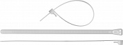 ЗУБР КСР-Б1, 7.5 x 200 мм, нейлон РА66, 100 шт, белые, кабельные стяжки разъемные, Профессионал (309240-75-200)