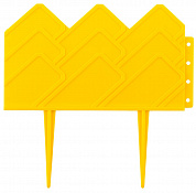 GRINDA 14 х 310 см, желтый, декоративный бордюр для клумб (422221-Y)