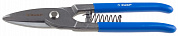 ЗУБР 220 мм, цельнокованые ножницы по металлу, Профессионал (23012-25)