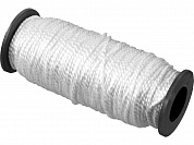 СИБИН 2.0 мм, 50 м, 45 кгс, крученый, катушка, капроновый шнур (50527)