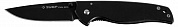 ЗУБР Оберег, 170 мм, лезвие 70 мм, стальная рукоятка, складной нож (47701)