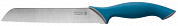LEGIONER Italica, 200 мм, нержавеющее лезвие, эргономичная рукоятка, хлебный нож (47962)