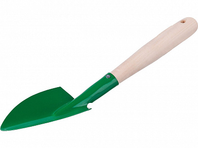 Купить РОСТОК 120 x 75 мм, широкий, деревянная ручка, посадочный совок (39603) в интернет-магазине zubr-vrn в Воронеже