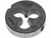 ЗУБР М4 x 0.7 мм, сталь 9ХС, плашка круглая ручная (4-28022-04-0.7)