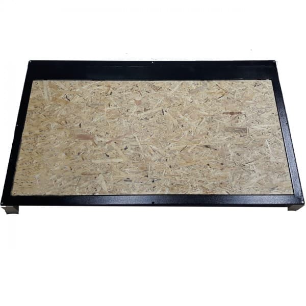 Floor steel access door size 80 cm x 140 cm H with OSB panel for wood flooring Floor steel access door size 80 cm x 140 cm H with OSB panel for wood flooring