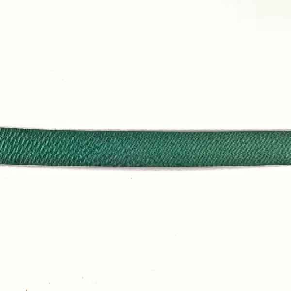 Косая бейка темно-зеленая, 15 мм