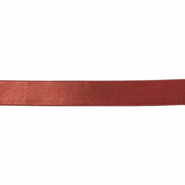 Лента атласная коричнево-бордовая, 3 см 