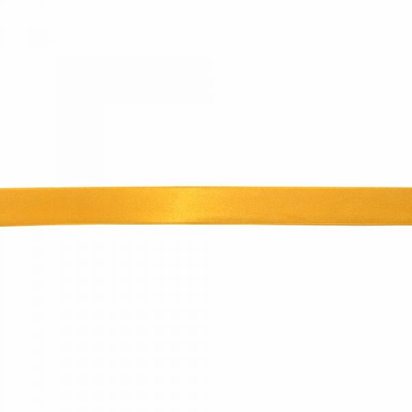 Лента атласная желтая, 3 см 