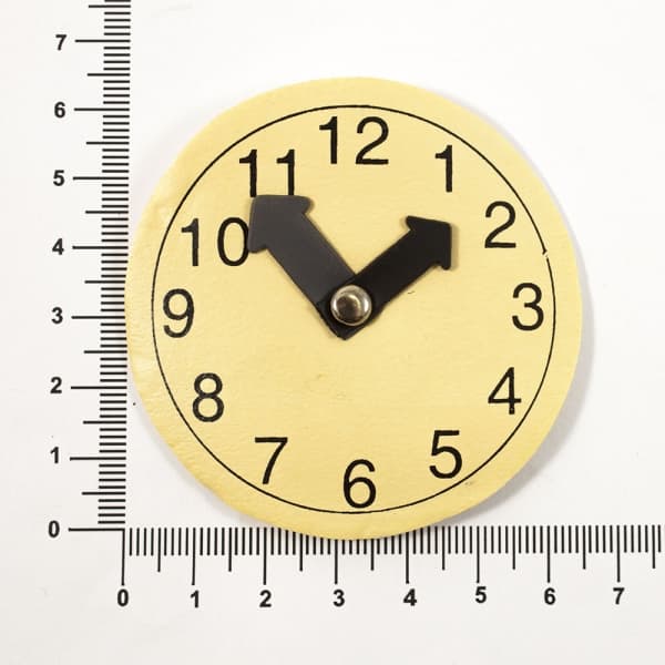 Бирка-резинка часы 6,5 см 