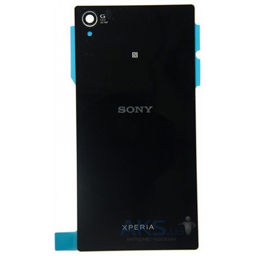 Back cover for Sony L39h C6902/C6903/Xperia Z1 black HQ Sony L39h C6902 / C6903 / Xperia Z1 melns HQ aizmugurējais vāciņš