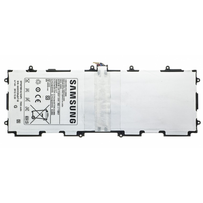 Battery ORG Samsung Note 10.1/Samsung N8000/5100 Note 10.1 SP3676B1A/Samsung Tab 10.1 P7500 7000mAh Akumulators ORG Samsung Note 10.1 / Samsung N8000 / 5100 Note 10.1 SP3676B1A / Samsung Tab 10.1 P7500 7000mAh