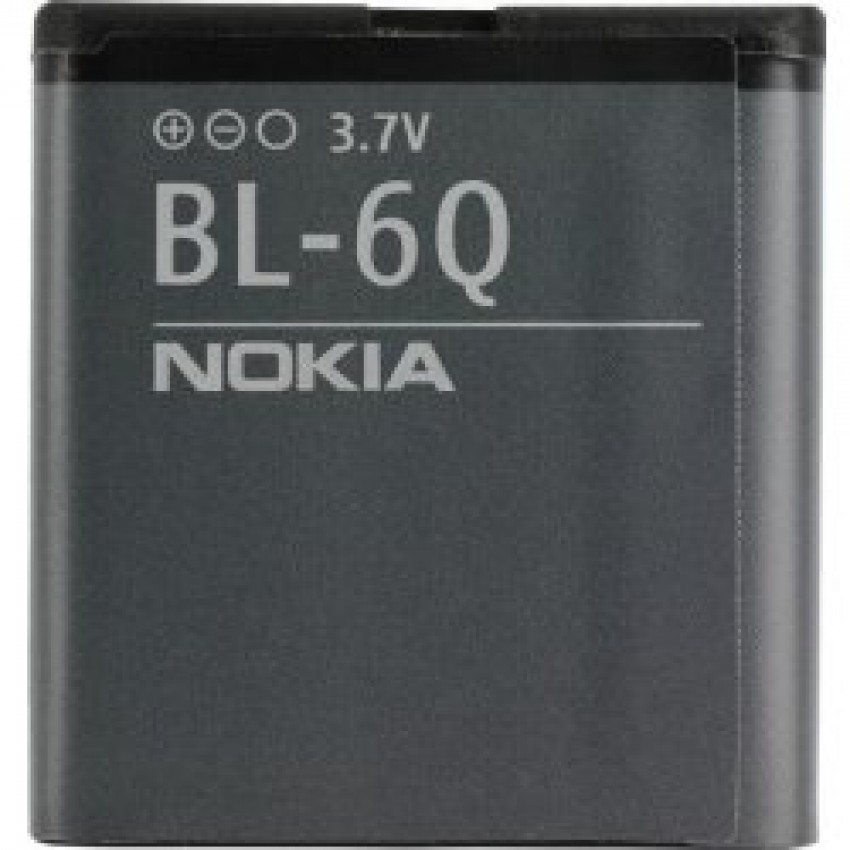 Battery ORG Nokia 6700C 970mAh BL-6Q Akumulators ORG Nokia 6700C 970mAh BL-6Q
