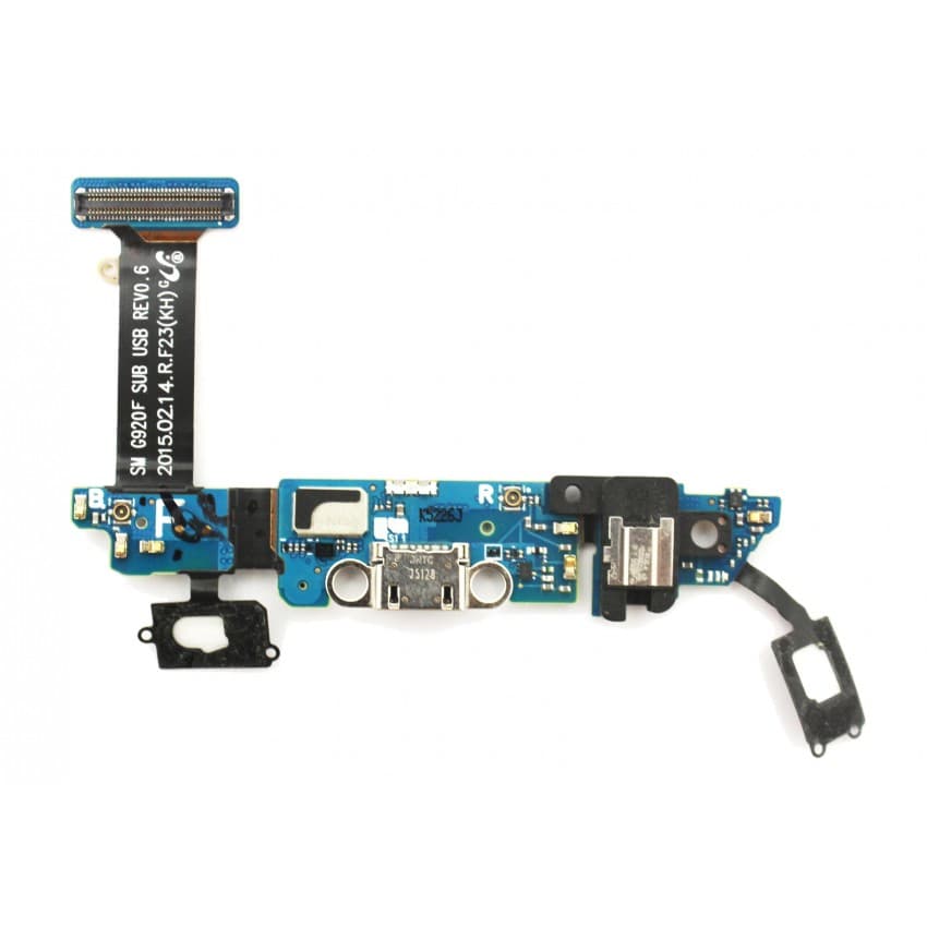 Flex Samsung G920 S6 for plugin, microphone, headphone connector and function keys ORG Flex Samsung G920 S6 for plugin, microphone, headphone connector and function keys ORG