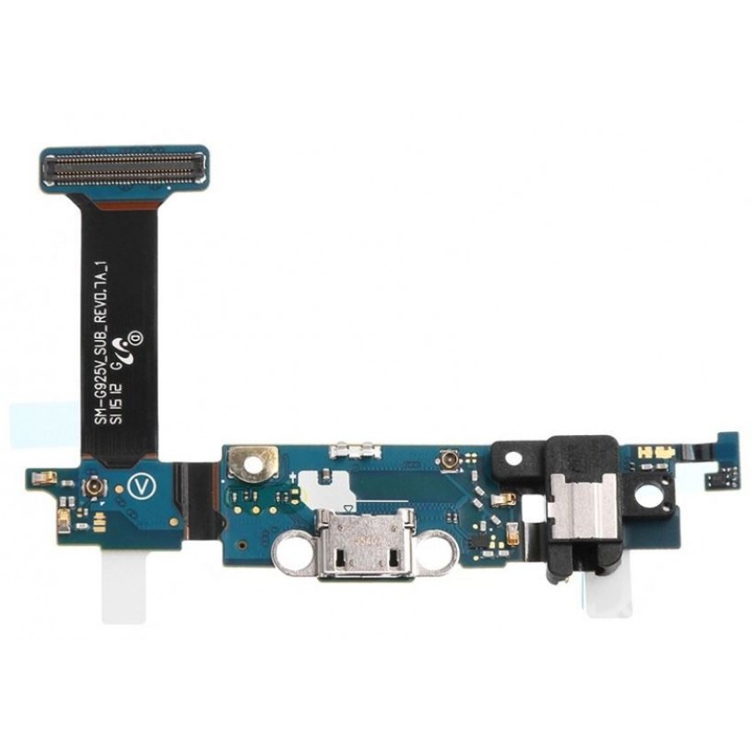Flex Samsung G925F S6 Edge for plugin, microphone, headphone connector and function keys ORG Flex Samsung G925F S6 Edge for plugin, microphone, headphone connector and function keys ORG