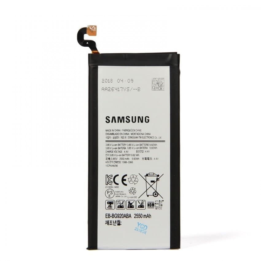 Battery ORG Samsung G920F S6 2550mAh EB-BG920BBE Battery ORG Samsung G920F S6 2550mAh EB-BG920BBE