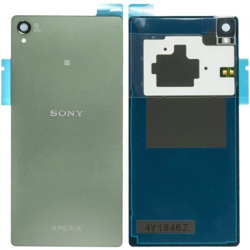 Back cover for Sony D6603/Xperia Z3 green HQ Sony D6603 / Xperia Z3 zaļš HQ aizmugurējais vāciņš