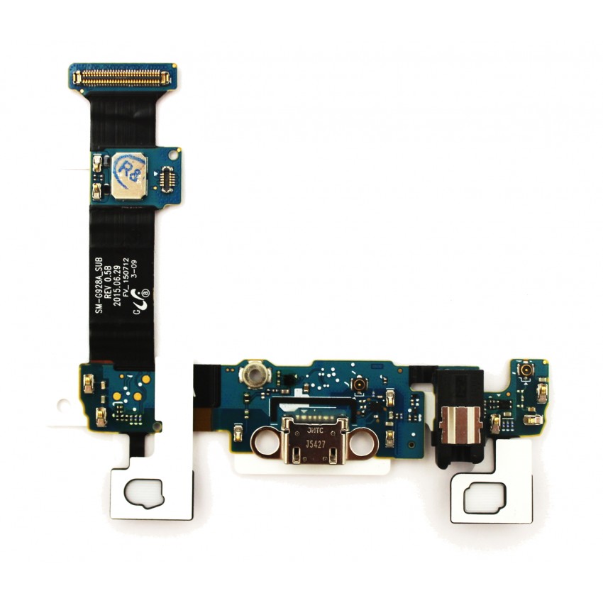 Flex Samsung G928 S6 Edge Plus for plugin, microphone, headphone connector and function keys ORG Flex Samsung G928 S6 Edge Plus for plugin, microphone, headphone connector and function keys ORG