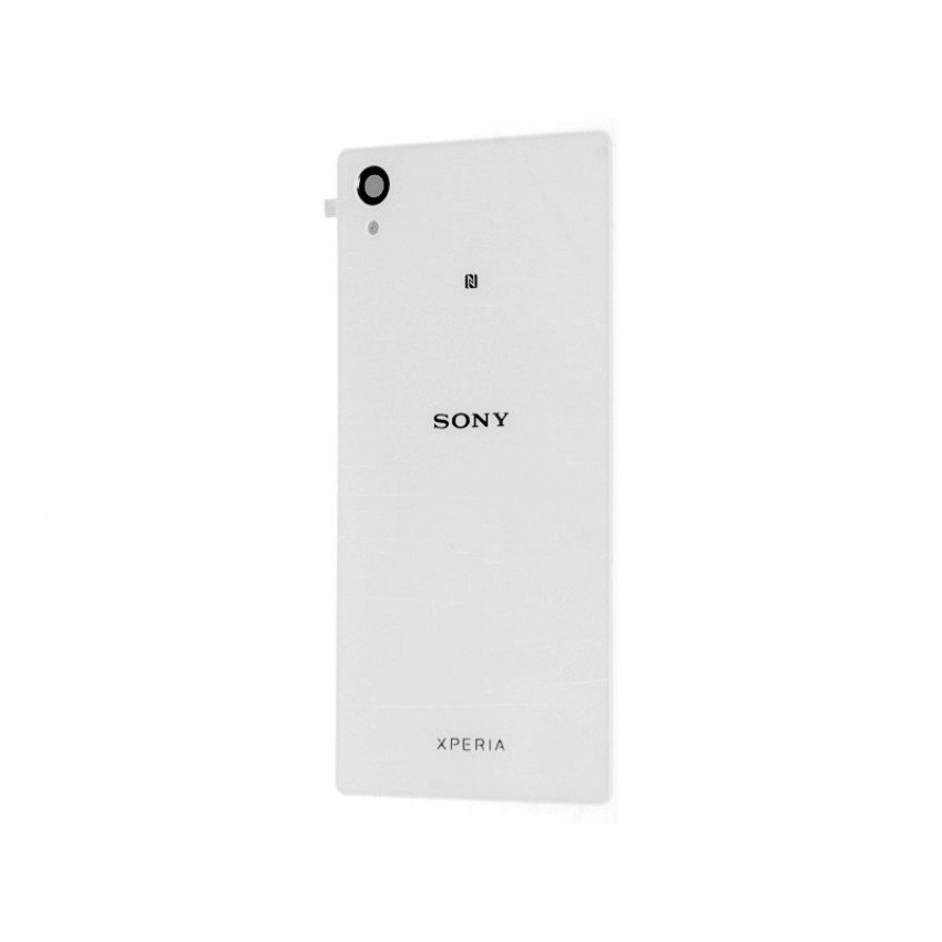 Back cover for Sony E2303 Xperia M4 Aqua white HQ Sony E2303 Xperia M4 Aqua balts HQ aizmugurējais vāciņš
