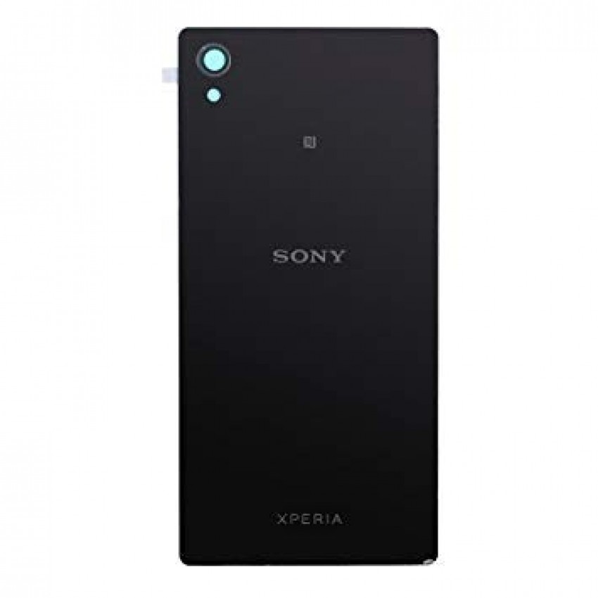 Back cover for Sony E2303 Xperia M4 Aqua black HQ Sony E2303 Xperia M4 Aqua melns HQ aizmugurējais vāciņš