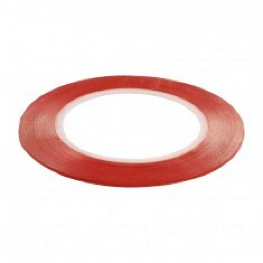 Double side adhesive tape for touchscreens 4mm transparent Divpusēja līmlente skārienekrāniem 4mm caurspīdīga