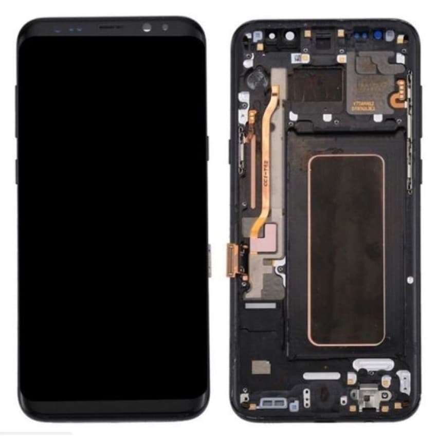 LCD screen Samsung G950F S8 with touch screen black original (service pack) LCD screen Samsung G950F S8 with touch screen black original (service pack)