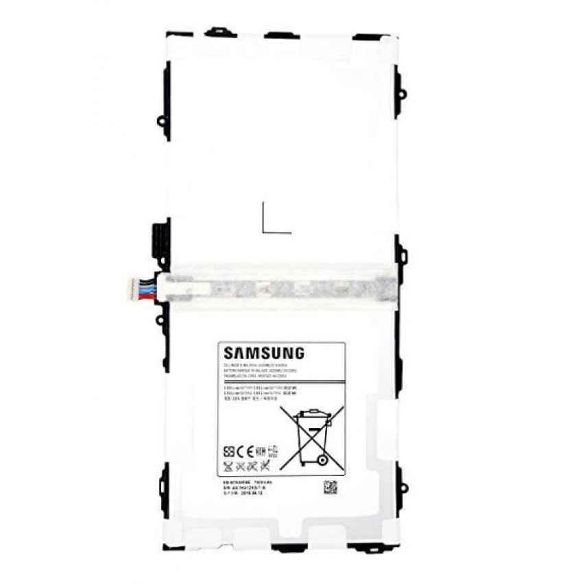Battery ORG Samsung Tab S 10.5 T800/T807 7900mAh EB-BT800FBE Akumulators ORG Samsung Tab S 10.5 T800 / T807 7900mAh EB-BT800FBE
