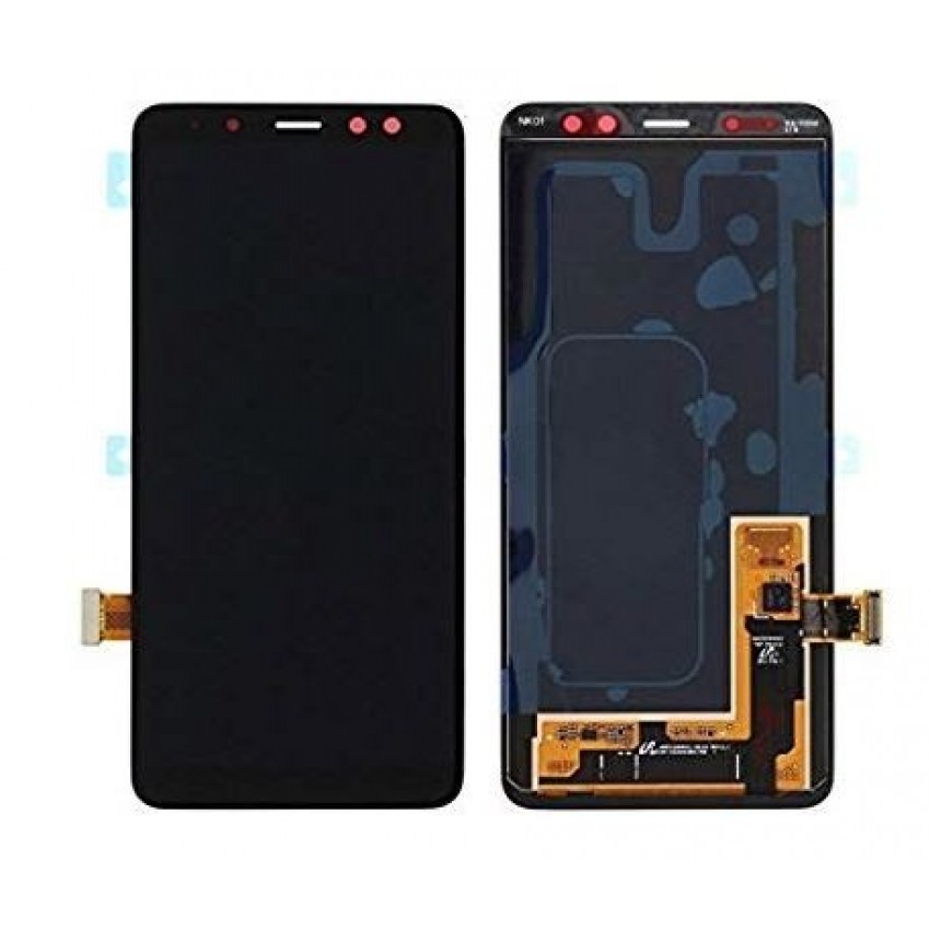 LCD screen Samsung A530 A8 (2018) with touch screen black original (service pack) LCD screen Samsung A530 A8 (2018) with touch screen black original (service pack)