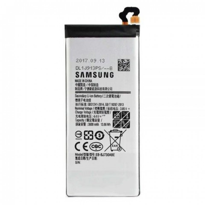 Battery ORG Samsung J730 J7 2017 3600mAh EB-BJ730ABE Akumulators ORG Samsung J730 J7 2017 3600mAh EB-BJ730ABE