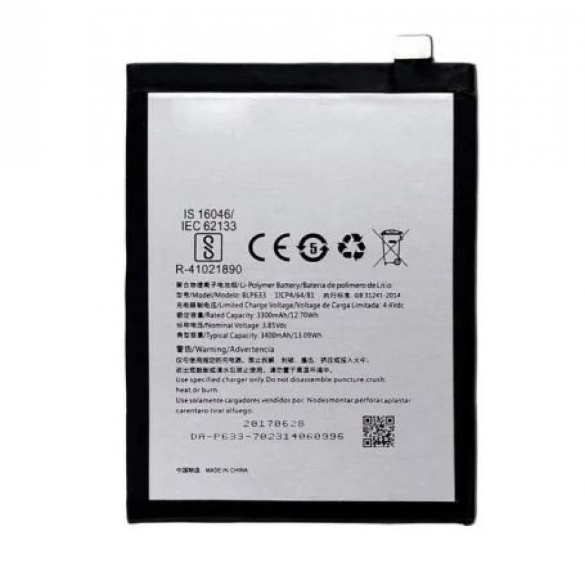Battery ORG OnePlus 3T BLP633 3400mAh Battery ORG OnePlus 3T BLP633 3400mAh