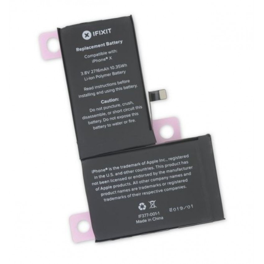 Battery ORG Apple iPhone X 2716mAh Battery ORG Apple iPhone X 2716mAh